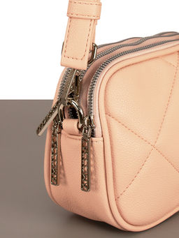 LACCOMA сумка Долли-ЛЦ802-бледно-розовый эко кожа хлопок  фото 5