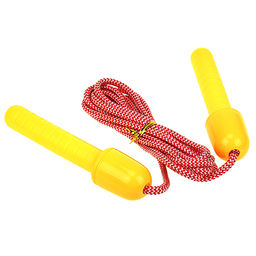 Скакалка полипропилен, 2,4м, пластмассовые ручки, цвета микс (общая длина 2,7м) (Китай) - Домашняя Мода фото 8