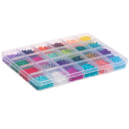 Набор для творчества Создай своё украшение, бисер, 24 вида