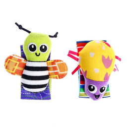 Погремушки детские «Носочки и браслетики», набор 4 шт.