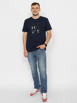 CRB wear/CSMM 60282-41 Футболка мужская,темно-синий/Ex.Cherubino  фото 2