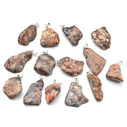 Кулон из яшмы леопардовой (МА)