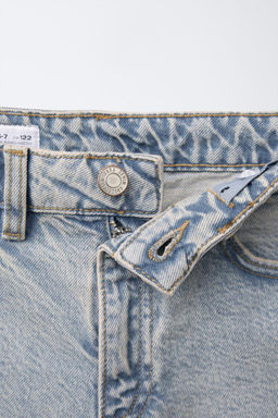FADED WIDE-LEG JEANS - Zara фото 4