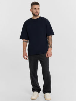 Футболка Mark Formelle мужская темно-синий с принтом хлопок  фото 3