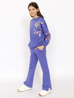 CRB wear/CSJG 70464-44-394 Брюки для девочки,фиолетовый/Ex.Cherubino фото 5