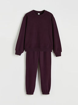 Bisiklet Yaka K?z ?ocuk E?ofman Tak?m