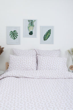 Пододеяльник поплин Первые листочки