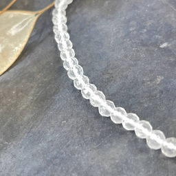 Бусы-Чокер из Горного Хрусталя огранка 42 см +