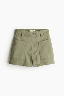 Pantalon corto de sarga estilo cargo - H&m фото 5