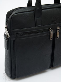 Портфель мужской 6677-3 black Jeep - S-style фото 8