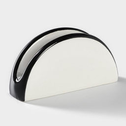 Салфетница Доляна «Гурман», 13.3×3.7×7.1 см, белая