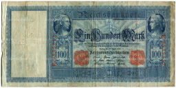 100 марок 1910 года Германия