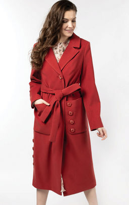 Пальто женское демисезонное (пояс)