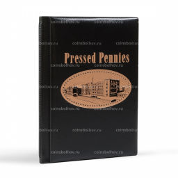 Карманный альбом PRESSED PENNIES на 96 ячеек для монет диаметром до до 33 мм LEUCHTTURM 355642