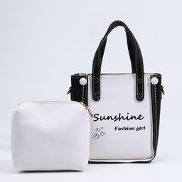 Сумка-тоут на молнии, цвет чёрный - Simaland фото 7