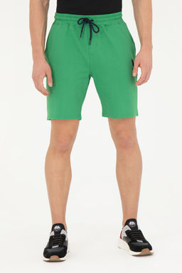 Мужские зеленые трикотажные шорты - U.s. polo assn фото 9