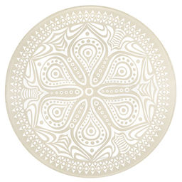 "Бохо (Boho)" Тарелка глубокая стеклянная д220мм, 500мл, h45мм, бежевый, Pasabahce (Россия)