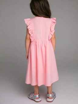 PlayToday / Платье текстильное для девочек  фото 2