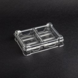 Пластиковая коробочка UniqTraySystem MiniCard (под миникарты) прозрачный