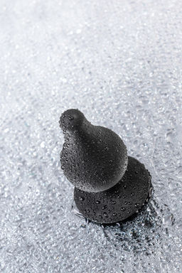 Анальная втулка Erotist Spade XS, сайлекспан, чёрный, 6,5 см  фото 11