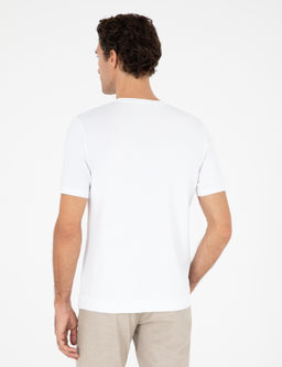 Белый зауженный свитер - Cacharel фото 5