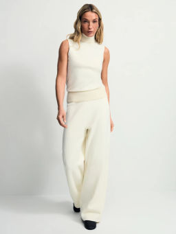 Топ без рукавов с воротником стойкой / Zarina  фото 3