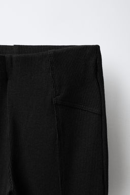 LEGGING RIB FLARE / Negro - Zara фото 4