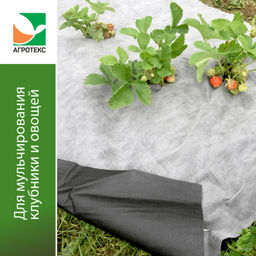 Агротекс 80 (спанбонд) (1,6х5м) бело-черный 2-слойный (для мульчирования) - Спарк фото 5