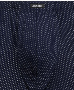 ATLANTIC 3MH-218 Трусы шорты Small Print - набор 3 шт. кобальт + деним + темно-голубой  фото 6