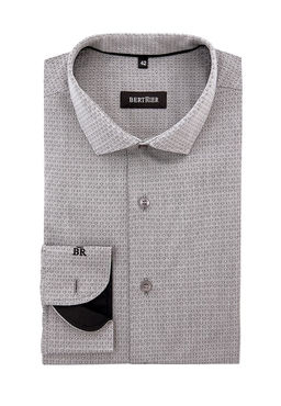 Сорочка мужская длинный рукав BERTHIER GLENN-0425/ Fit-R(0-1)  фото 7