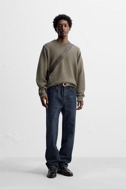 SWEATER WITH TURN-UP DETAIL