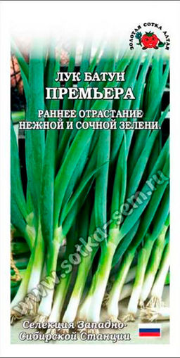 Лук батун Премьера 0,5г (Золотая сотка Алтая)