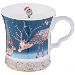 КРУЖКА LEFARD CHRISTMAS 320 МЛ ПЕЧВОРК (КОР=36ШТ.)