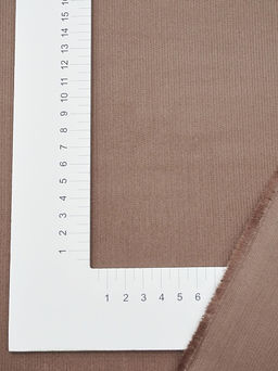 Микровельвет цв.Коричнево-розовый, ш.1.45м, хлопок-100%, 190гр/м.кв - Купава фото 4