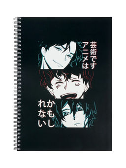 Набор тетрадей Calligrata «Аниме Art.Комикс», А4, 2 штуки, 96 листов, на гребне, обложка из мелованного картона, отделка из тивн-лака