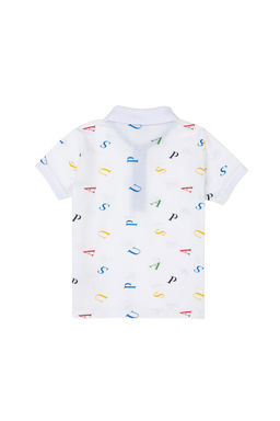 Белая футболка для мальчика - U.s. polo assn фото 3