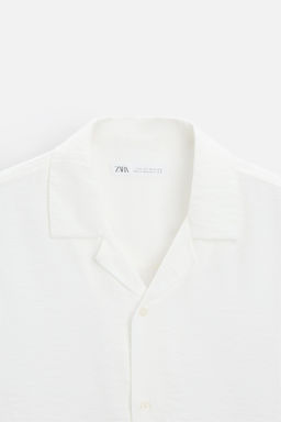 RELAXED FIT FLOWING SHIRT - Zara фото 9