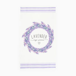 Набор Этель Lavender: полотенце, формочки для печенья