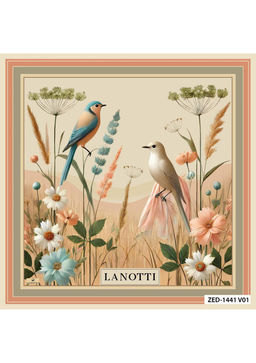 Платок женский Lanotti Эхо лугов/№13.1