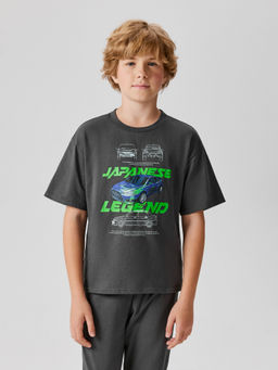 ACOOLA / Пижама детская для мальчиков Ad графитовый фото 5