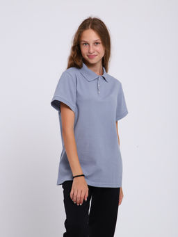 Рубашка-поло "Михаил" серый