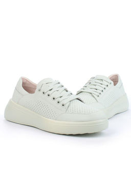 05-PDD180-5 LT. GREEN Кроссовки женские (натуральная кожа)