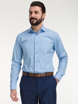 Сорочка мужская длинный рукав GREG 220/139/BL/Z