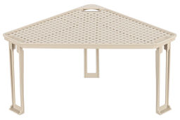 Подставка угловая 36*22,3*17 см Лофт латте, на пластиковых ножках (модель 790120)