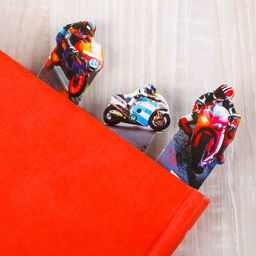 Цена за 4 шт. Закладки фигурные, картонные 5 шт «Полный вперед!»