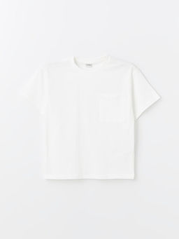 Oversize Bisiklet Yaka Erkek ?ocuk Ti??rt