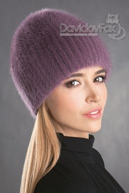 ВИДЕООБЗОР шапка Сноп норка клевер