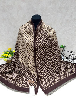 Мягкий палантин из кашемира мультицвет