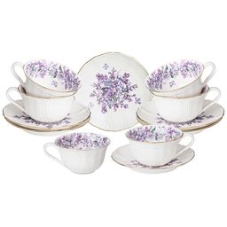 ЧАЙНЫЙ НАБОР LEFARD LILAC НА 6 ПЕР. 12 ПР. 250 МЛ