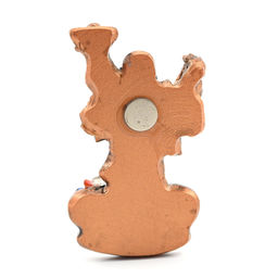 Магнит с самоцветами "Хотей малый " 40*75мм Радуга камня